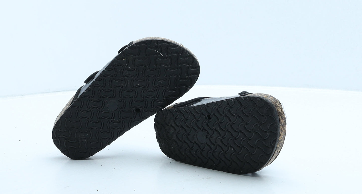 TU Girls Beige Animal Print Synthetic Slider Slipper UK 10