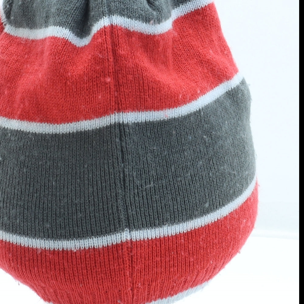 George Boys Grey Acrylic Winter Hat Size S - Angry Birds