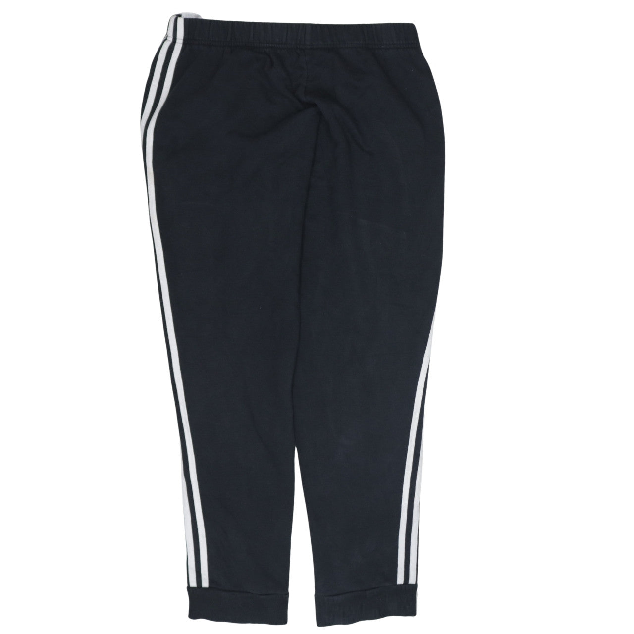 Adidas 90's 3 Stripes Casual Joggers / Sweatpants Large Black TESTCLUB