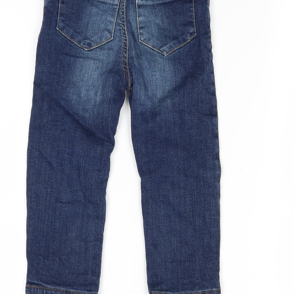 Primark Boys Blue Denim Straight Jeans Size 2 Years