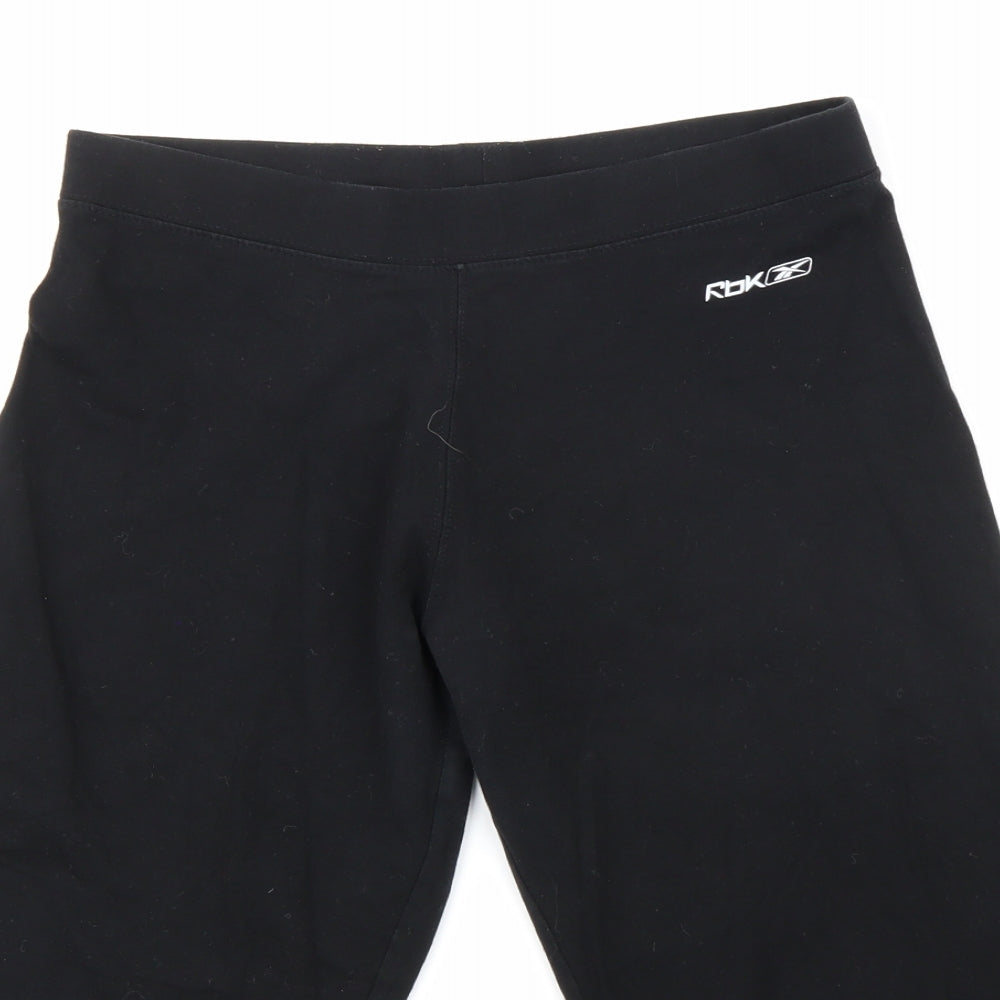 Reebok Womens Black Jegging Trousers Size 12