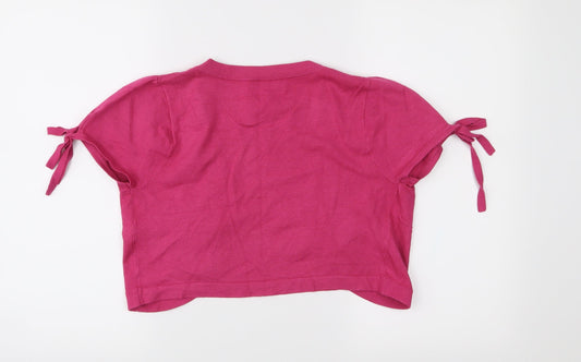 Fenn Wright Manson Womens Pink Cardigan Jumper Size 12