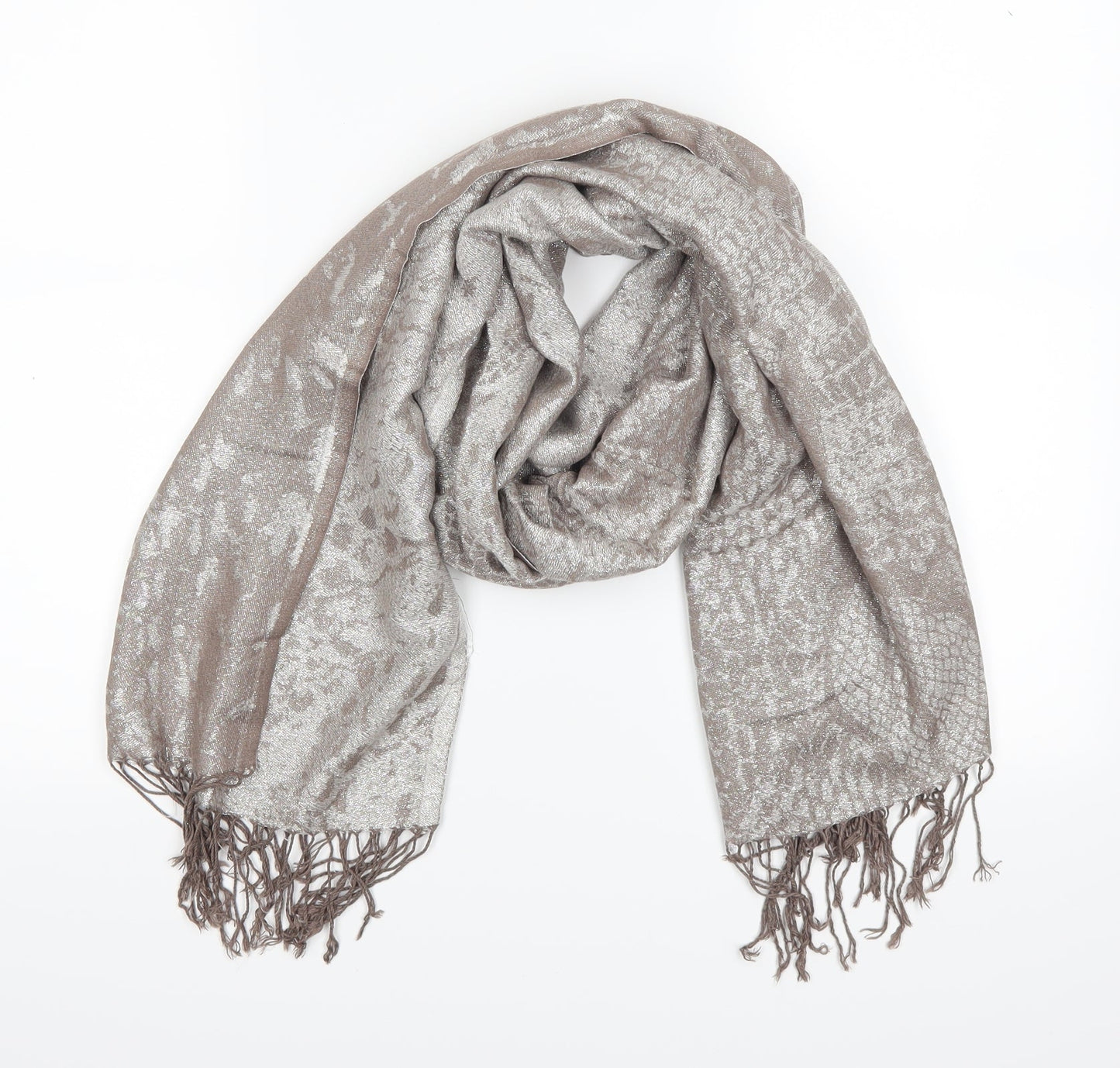 Preworn Womens Brown Scarf