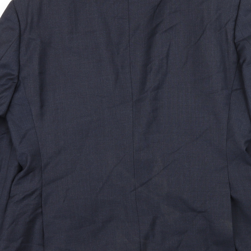 NEXT Mens Blue Jacket Suit Jacket Size L