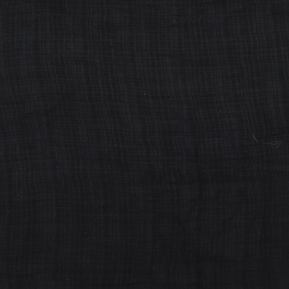 Preworn Womens Black Basic T-Shirt Size 8