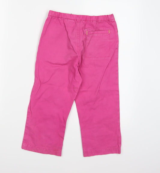 Gap Girls Pink Chino Trousers Size 8 Years