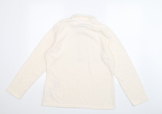 Atlas Womens Pink Fleece Pullover Jumper Size M