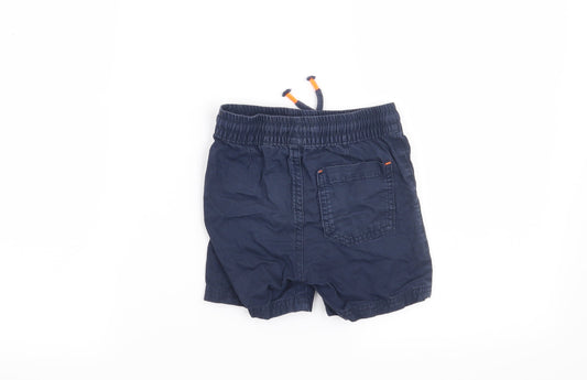 F&F Boys Blue Cropped Trousers Size 18-24 Months
