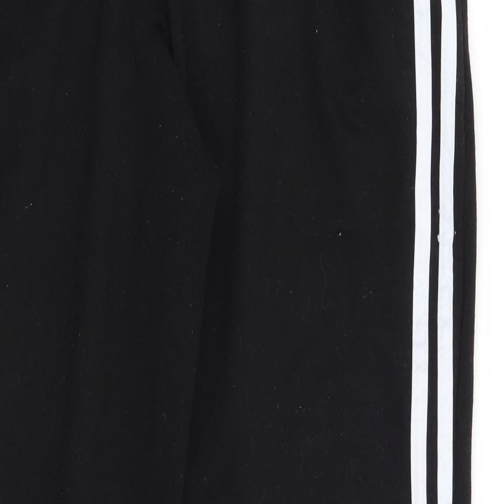 Miss Diona Womens Black Striped Sweatpants Trousers Size L L28 in