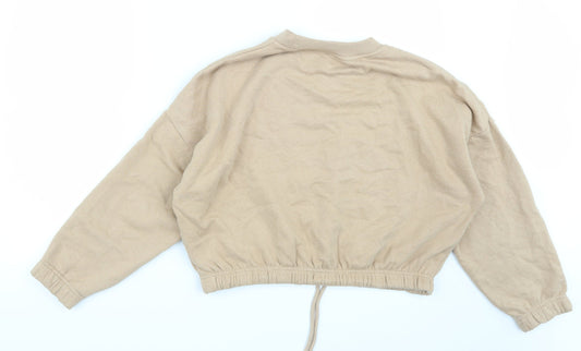 PEP & CO Womens Beige Pullover Jumper Size S