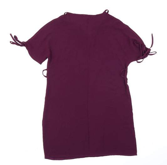 Select Womens Purple A-Line Size 12