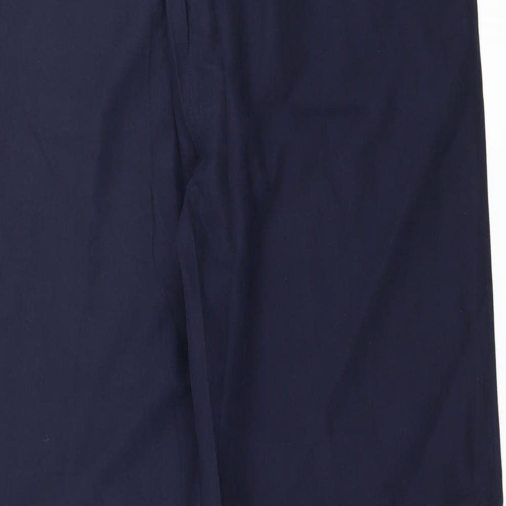 Preworn Womens Blue Trousers Size 16 L27 in