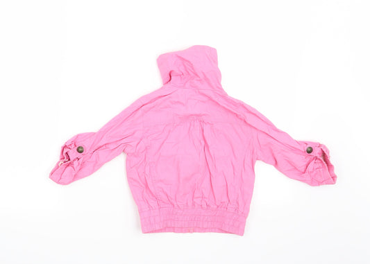 Matalan Girls Pink Jacket Size 3 Years