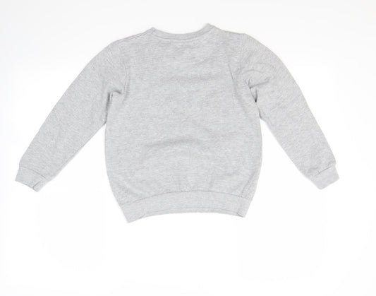 Pep&co Girls Grey Pullover Sweatshirt Size 7-8 Years - Friends Forever