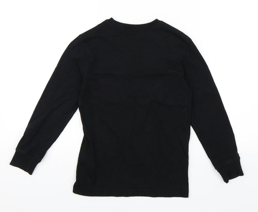 NEXT Boys Black Basic T-Shirt Size 6 Years