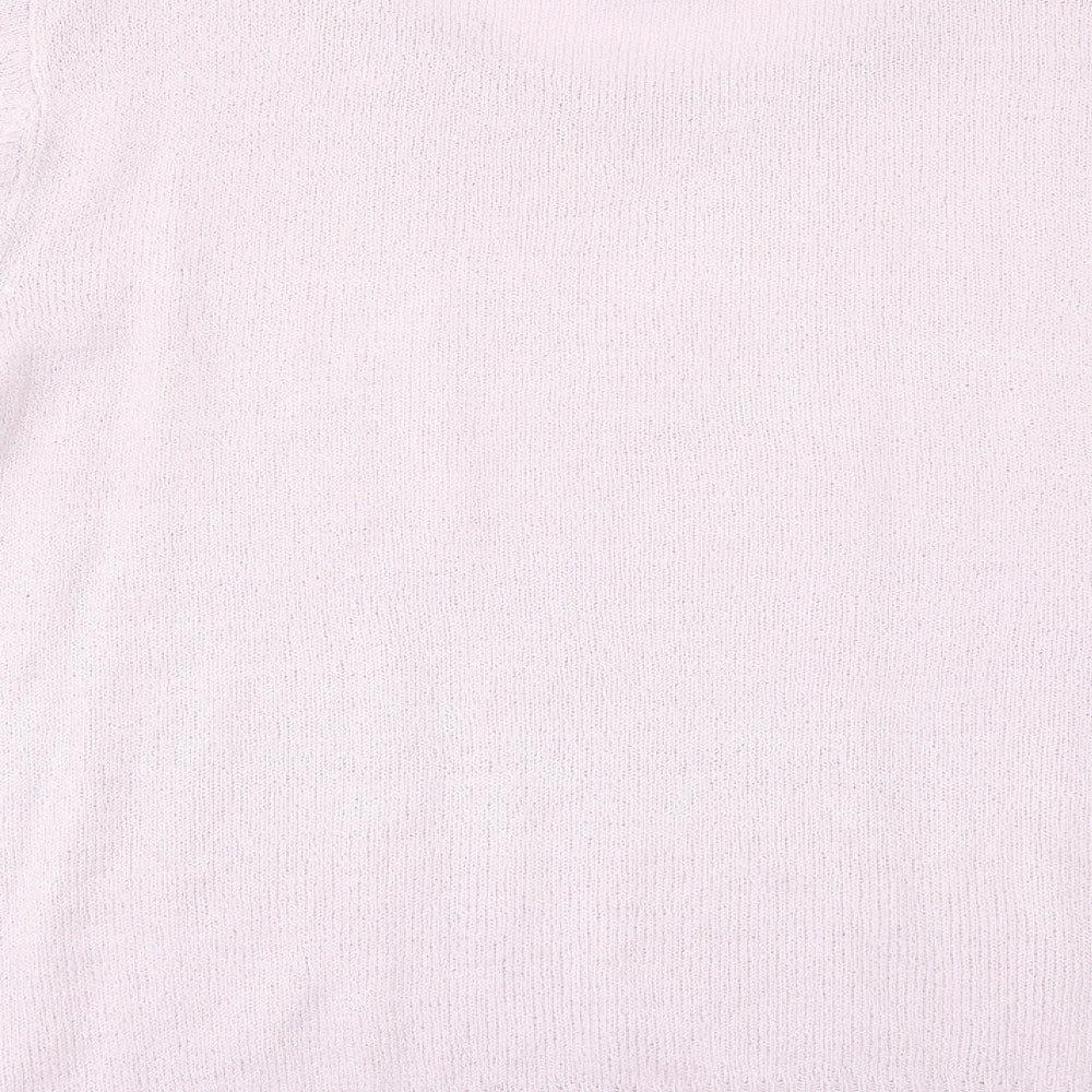 BM Womens Pink Pullover Jumper Size XL