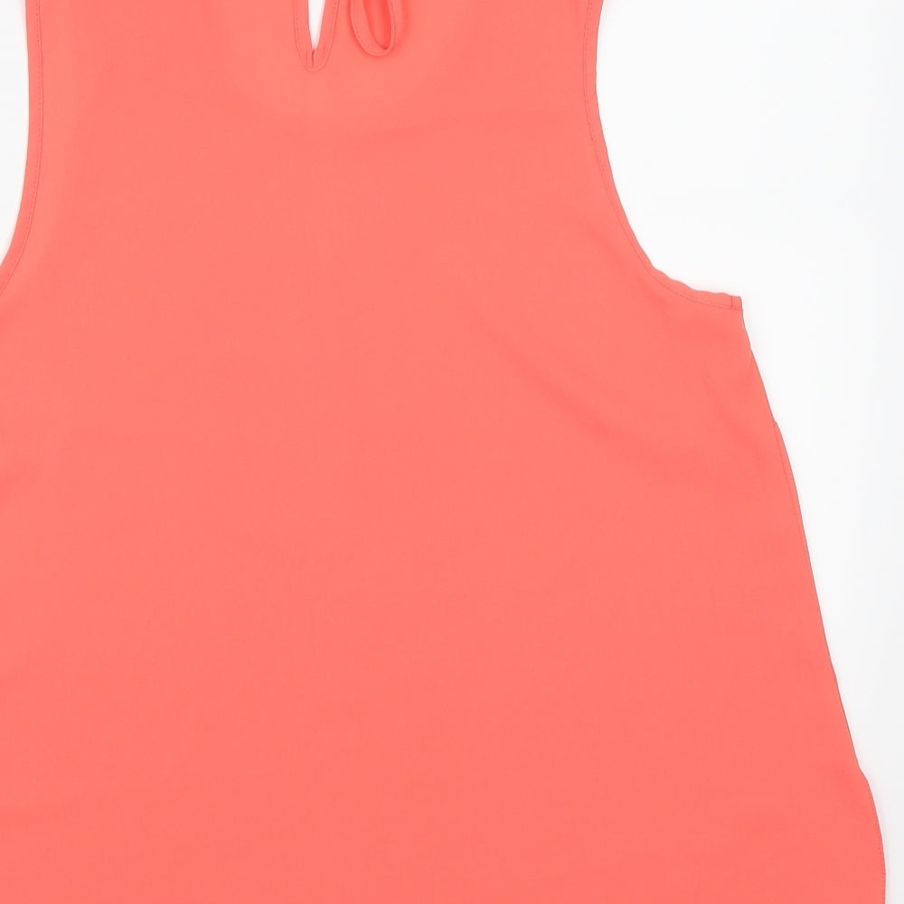 Dorothy Perkins Womens Pink Basic Tank Size 10