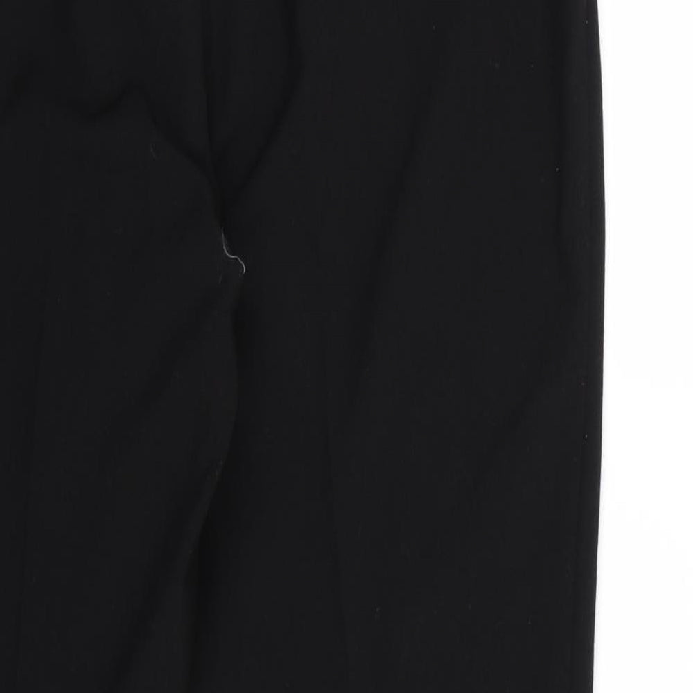 Artisa Womens Black Rayon Trousers Size 12 L28 in