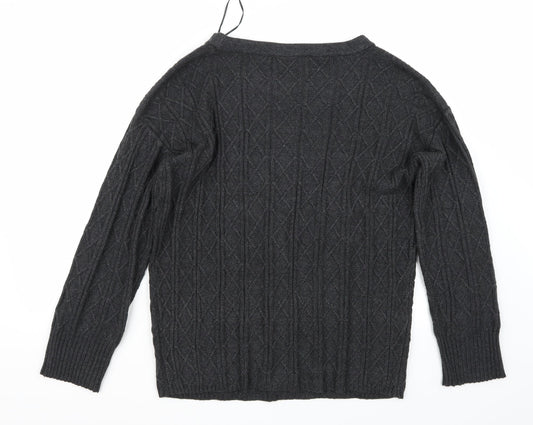Bodyflirt Womens Grey Pullover Jumper Size S