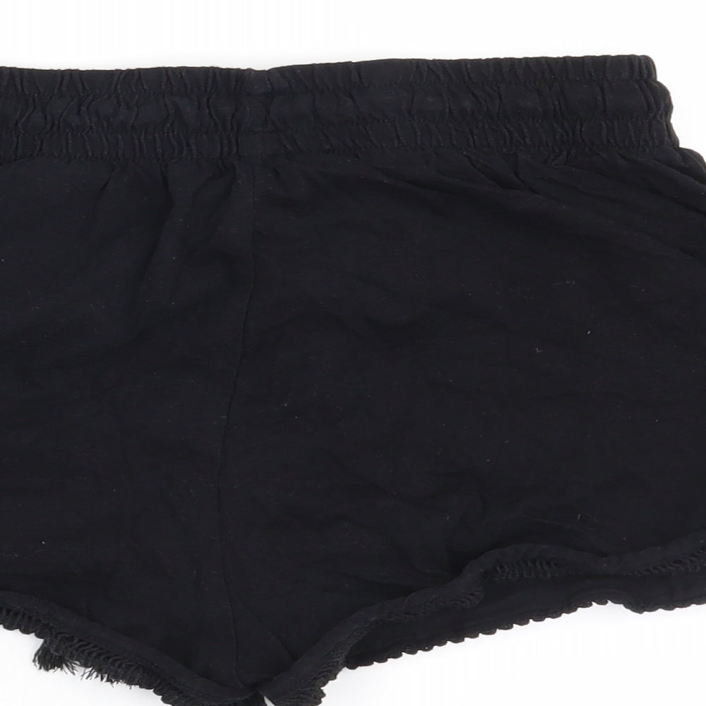 H&M Womens Black Culotte Shorts Size XS