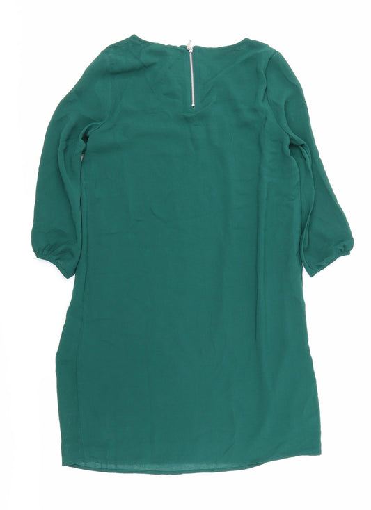 H&M Womens Green A-Line Size M