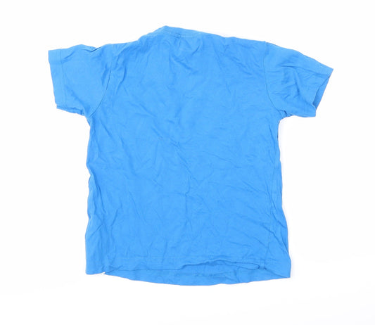 Doone Boys Blue Basic T-Shirt Size 5-6 Years