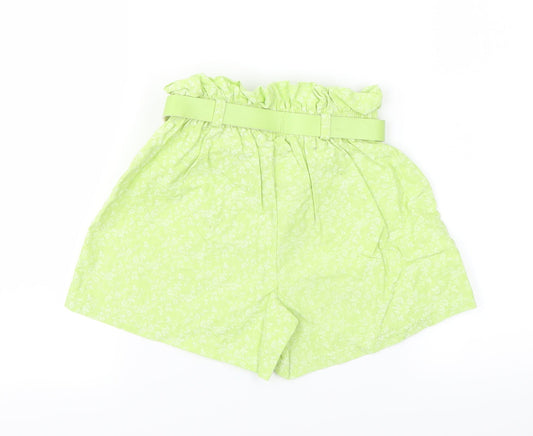 Kloz Girls Green Hot Pants Shorts Size 6 Years