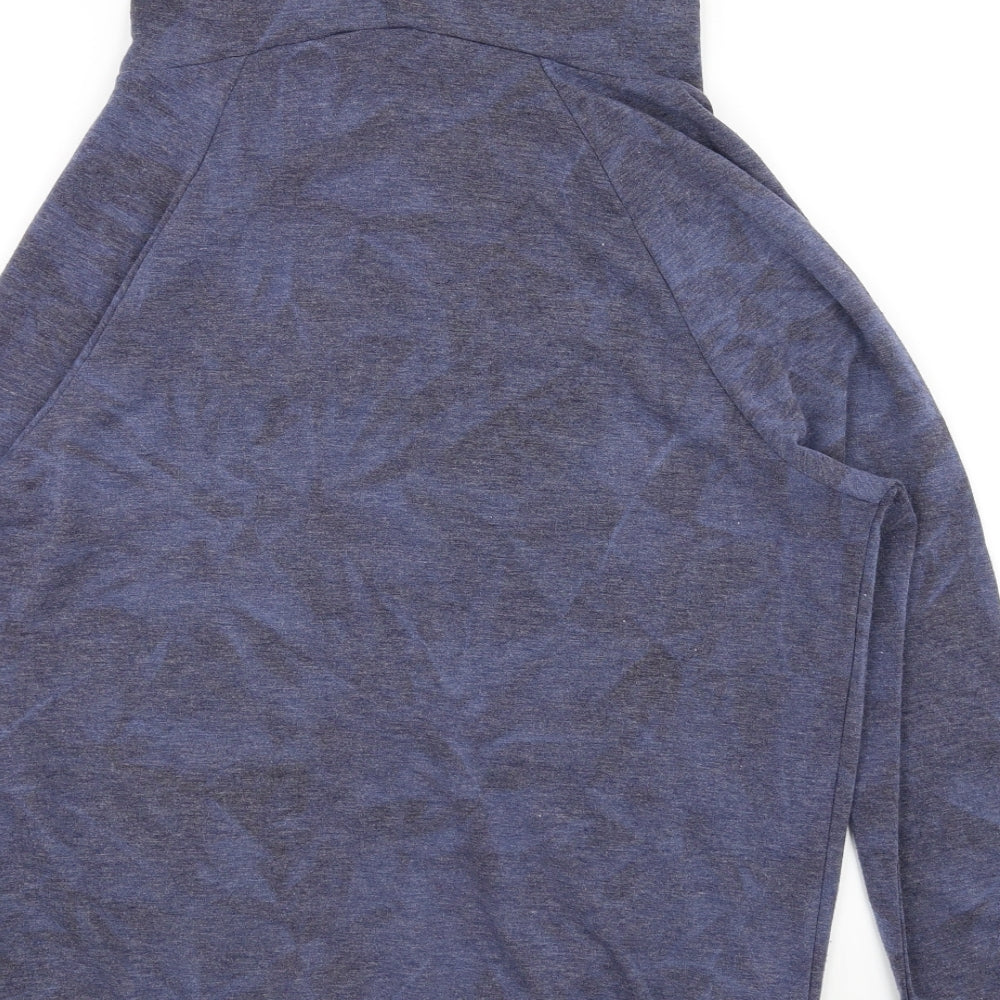 caution to the wind Mens Blue Pullover Sweatshirt Size M
