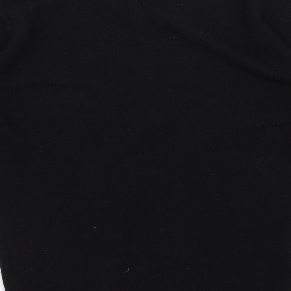 Easy Mens Black Pullover Jumper Size S