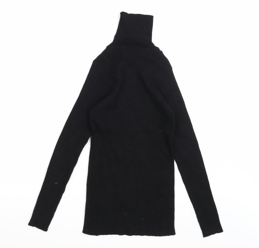 Brave Soul Womens Black Knit Pullover Jumper Size M