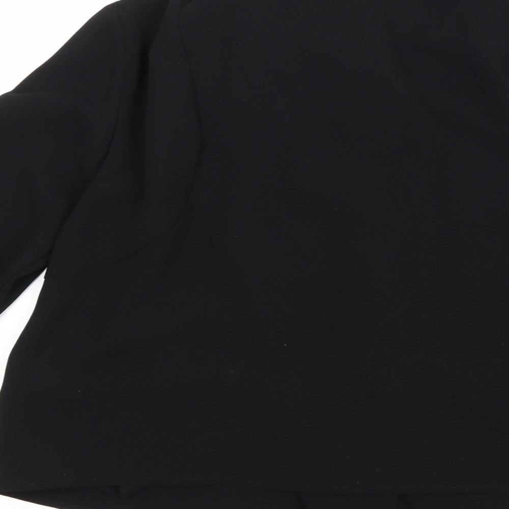 Atmosphere Womens Black Rayon Jacket Size 12