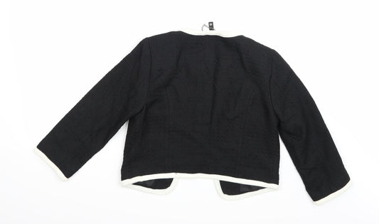 Divided by H&M Womens Black Shrug Jumper Size 10