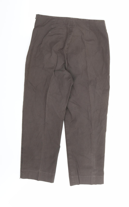 Gap Womens Brown Capri Trousers Size 10 L23 in