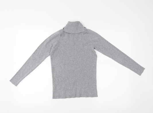 Marks and Spencer Womens Grey Pullover Jumper Size 10