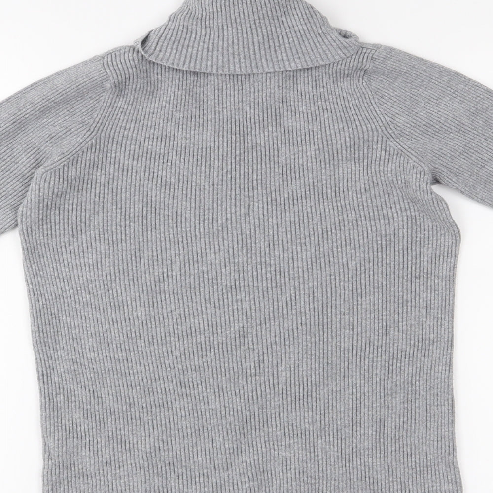 Marks and Spencer Womens Grey Pullover Jumper Size 10