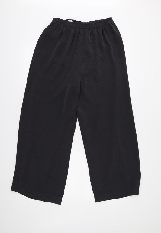 Country Casuals Womens Black Trousers Size M L26 in
