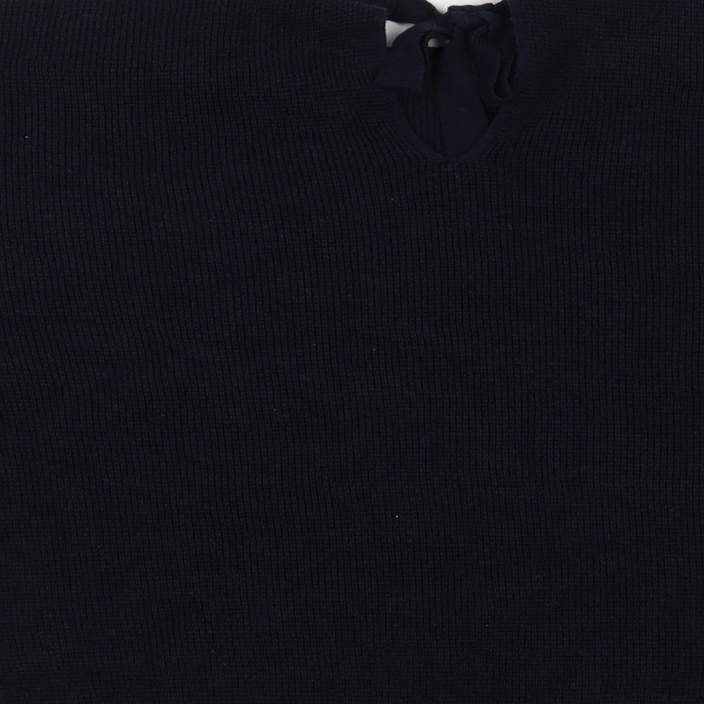 Papaya Womens Blue Pullover Jumper Size S