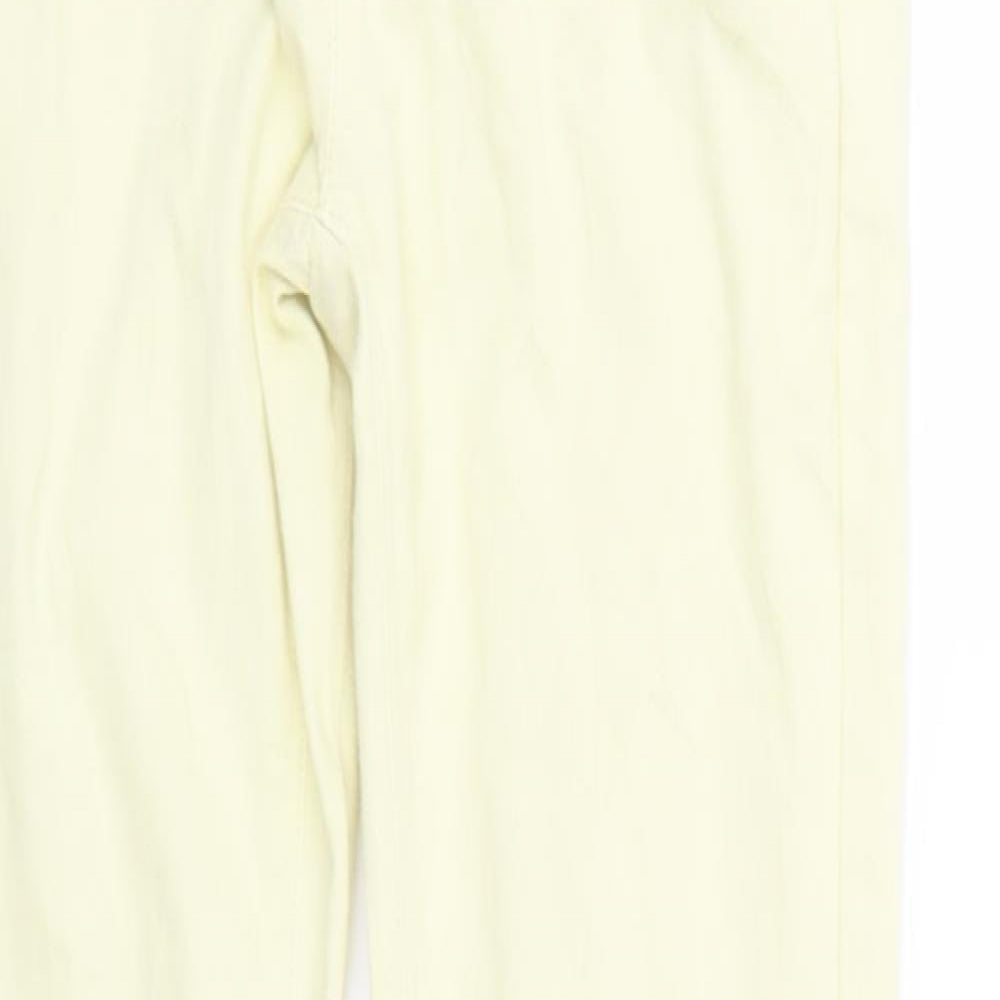 Jack Wills Womens Yellow Denim Skinny Jeans Size 6 L29 in