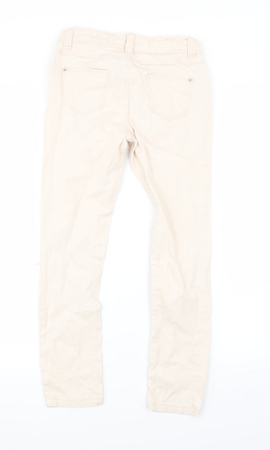 Denim Co Girls Pink Denim Skinny Jeans Size 9-10 Years