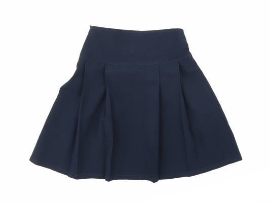 Banner Girls Blue Pleated Skirt - School