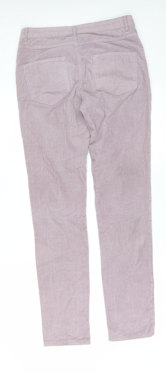BZR Womens Pink Corduroy Skinny Jeans Size 28 L32 in