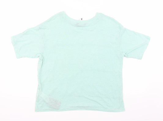 Marks and Spencer Womens Green Pullover Jumper Size 12