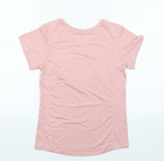 H&M Girls Pink Basic T-Shirt Size 12-13 Years