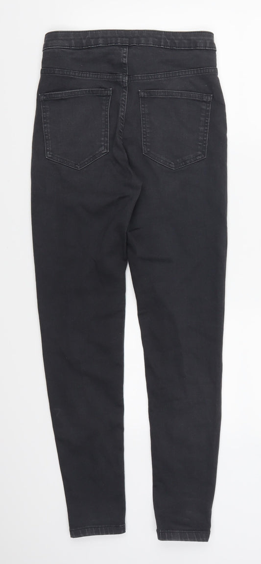 Marks and Spencer Womens Grey Denim Skinny Jeans Size 10 L27 in