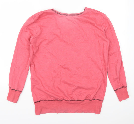 Avon Womens Pink Pullover Sweatshirt Size 10 - DRama Queen