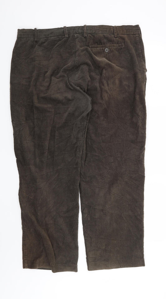 Preworn Womens Brown Trousers Size 40 L28 in
