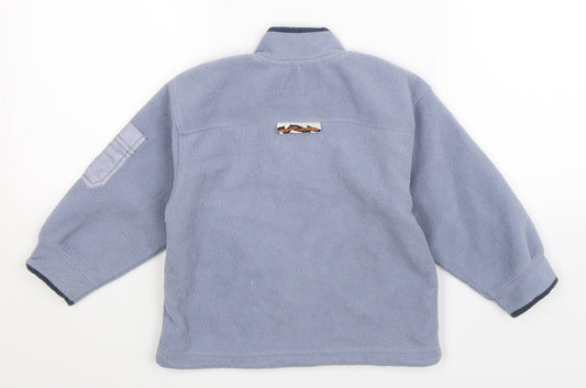 H&M Boys Purple Fleece Jacket Size 3 Years