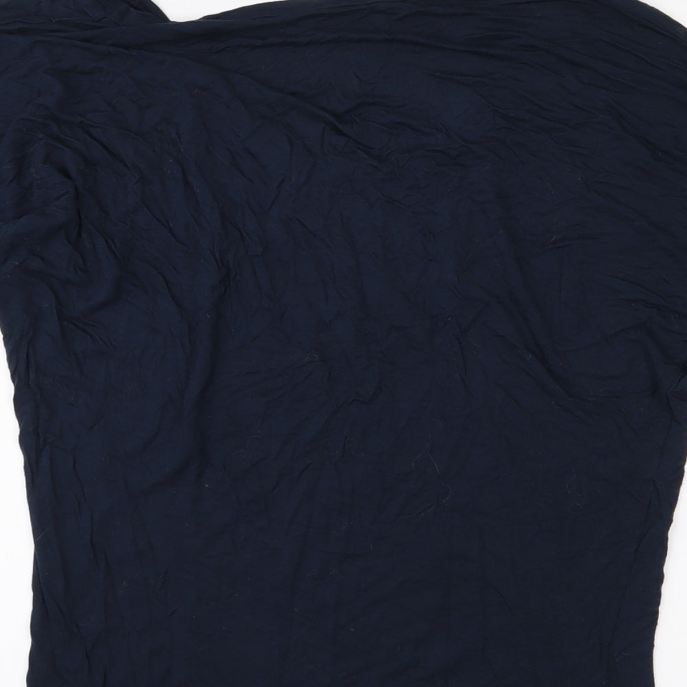 American Apparel Womens Blue Jersey Basic T-Shirt Size XS