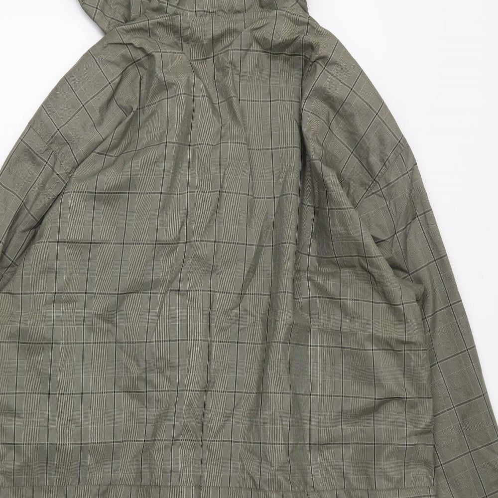 Rossetti Womens Grey Check Anorak Coat Size 10