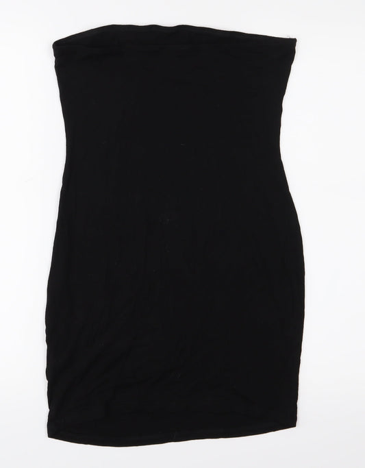 SheIn Womens Black Jersey Sheath Size S